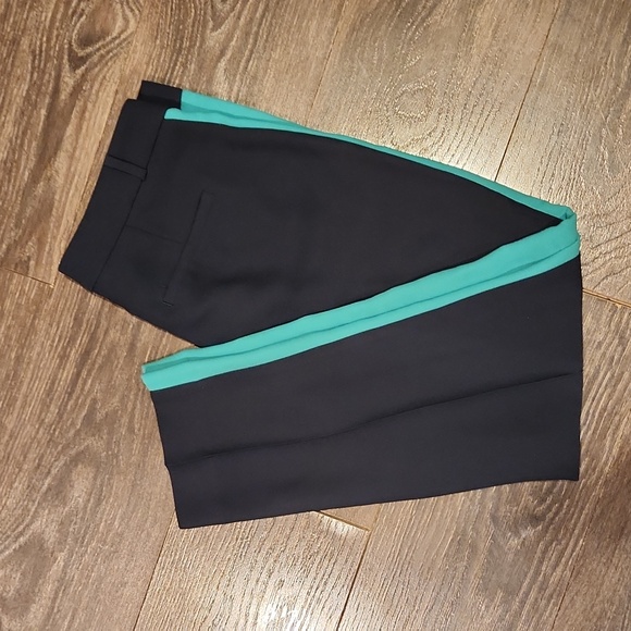 ❤️ BANANA REPUBLIC AVERY SLIM ANKLE PANTS WITH TUXEDO STRIPE, 4 (27) - Picture 8 of 8